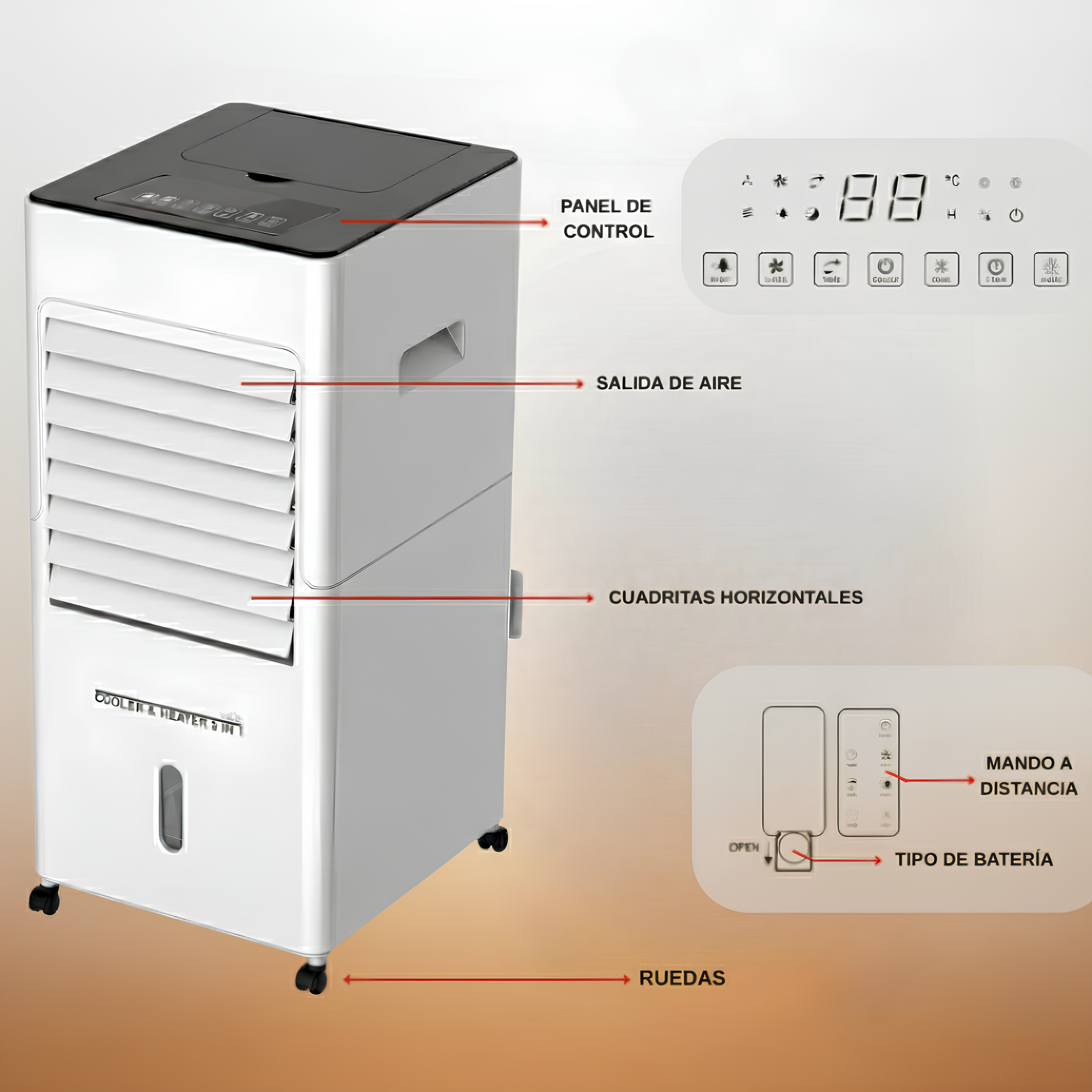 Calefactor Portátil - Confort al Instante