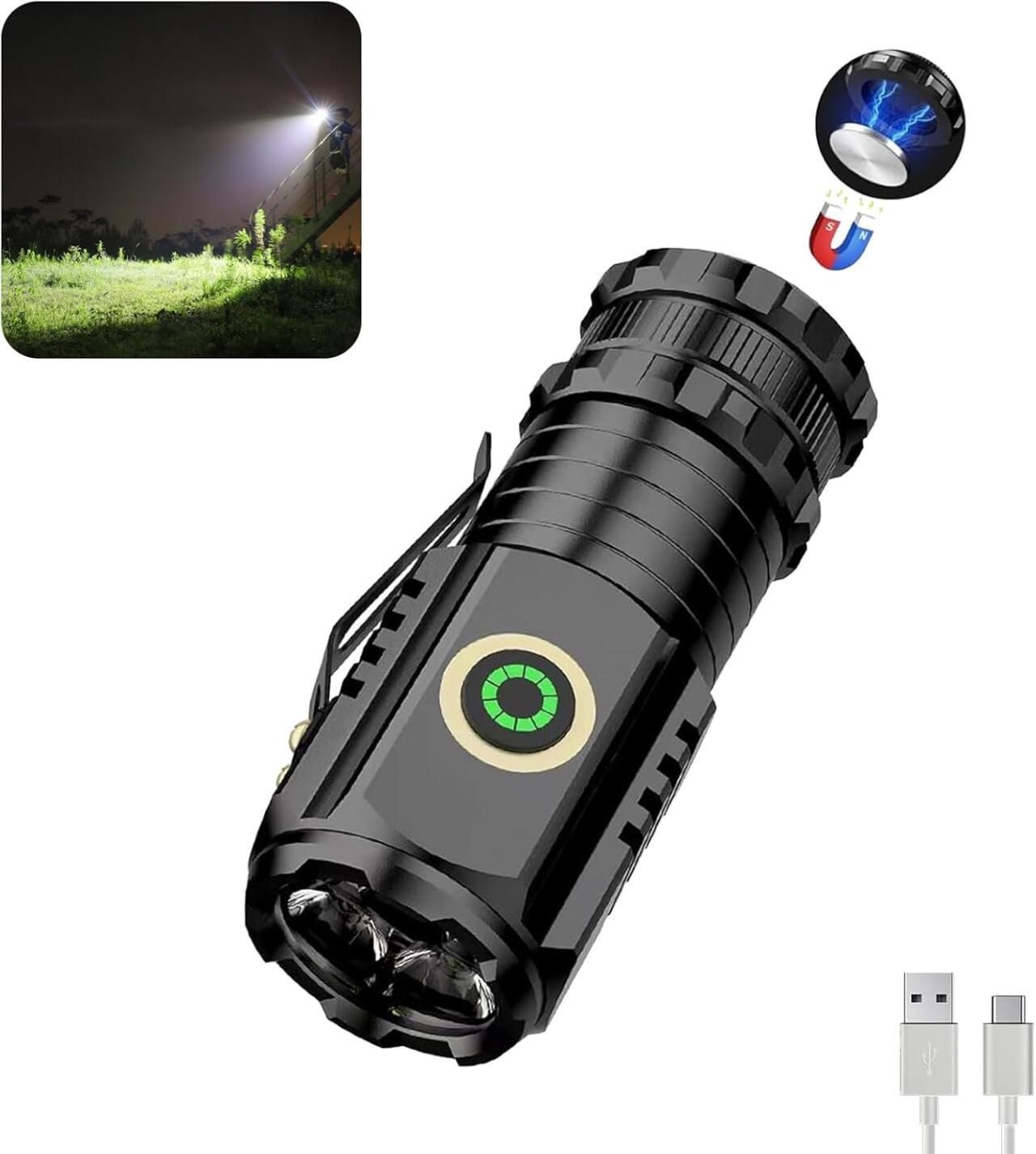 Mini Linterna Súper Brillante