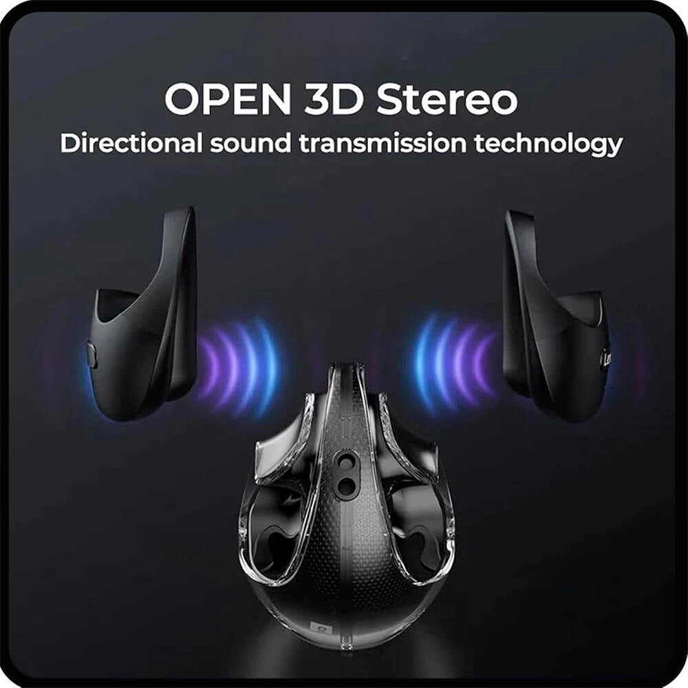 Auriculares Traductor De Idiomas Profesional Negros