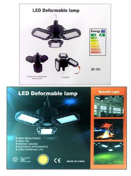 LÁMPARA LED SOLAR PLEGABLE XF-701