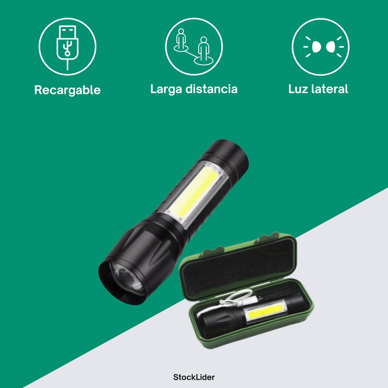 Mini linterna táctica