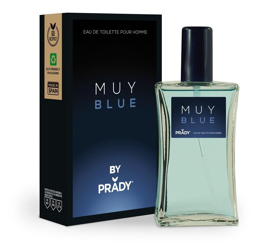 Perfume Muy Blue para Hombre 90ml
