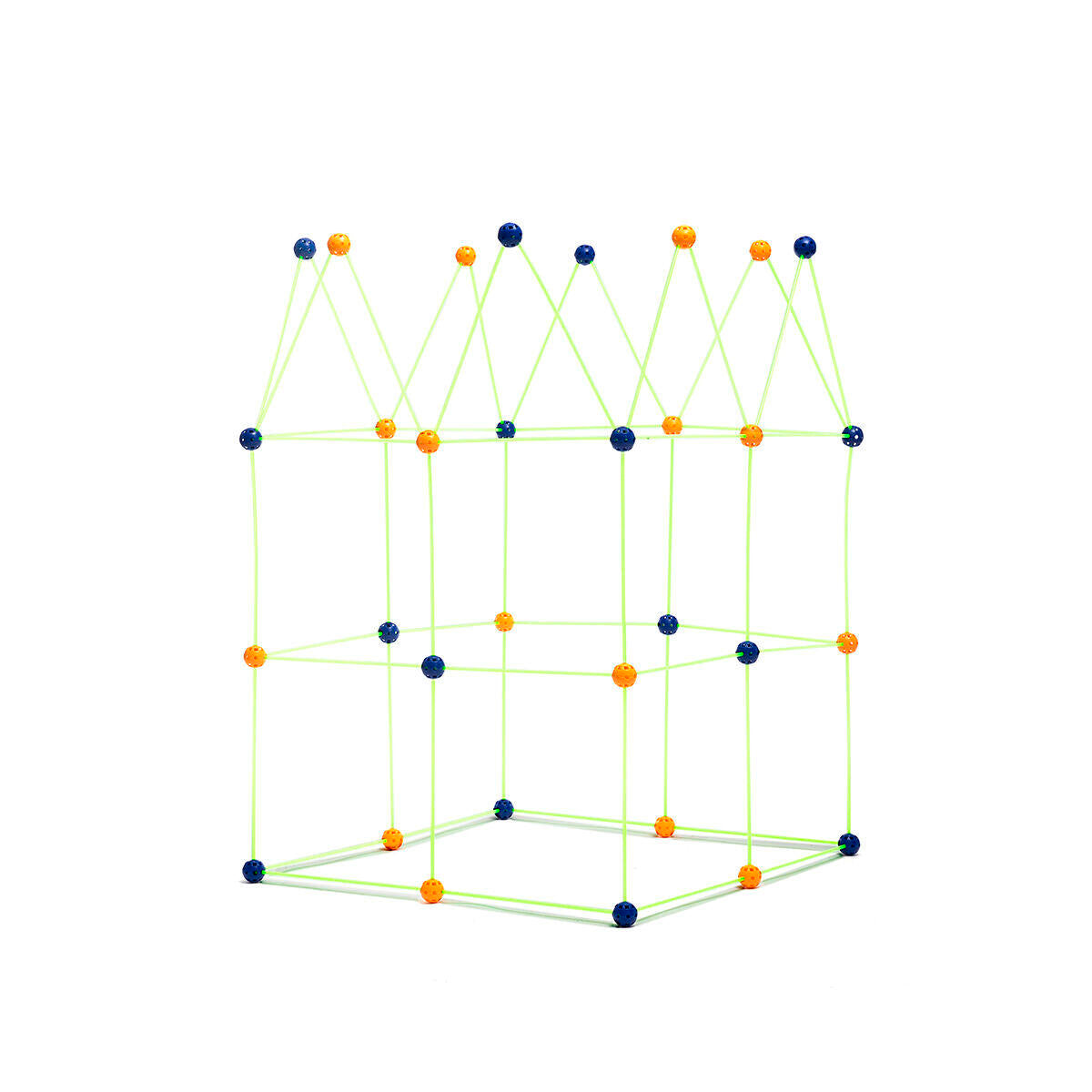 Kit de Construcción de Fuertes para Niños Archikitt InnovaGoods 85 Piezas