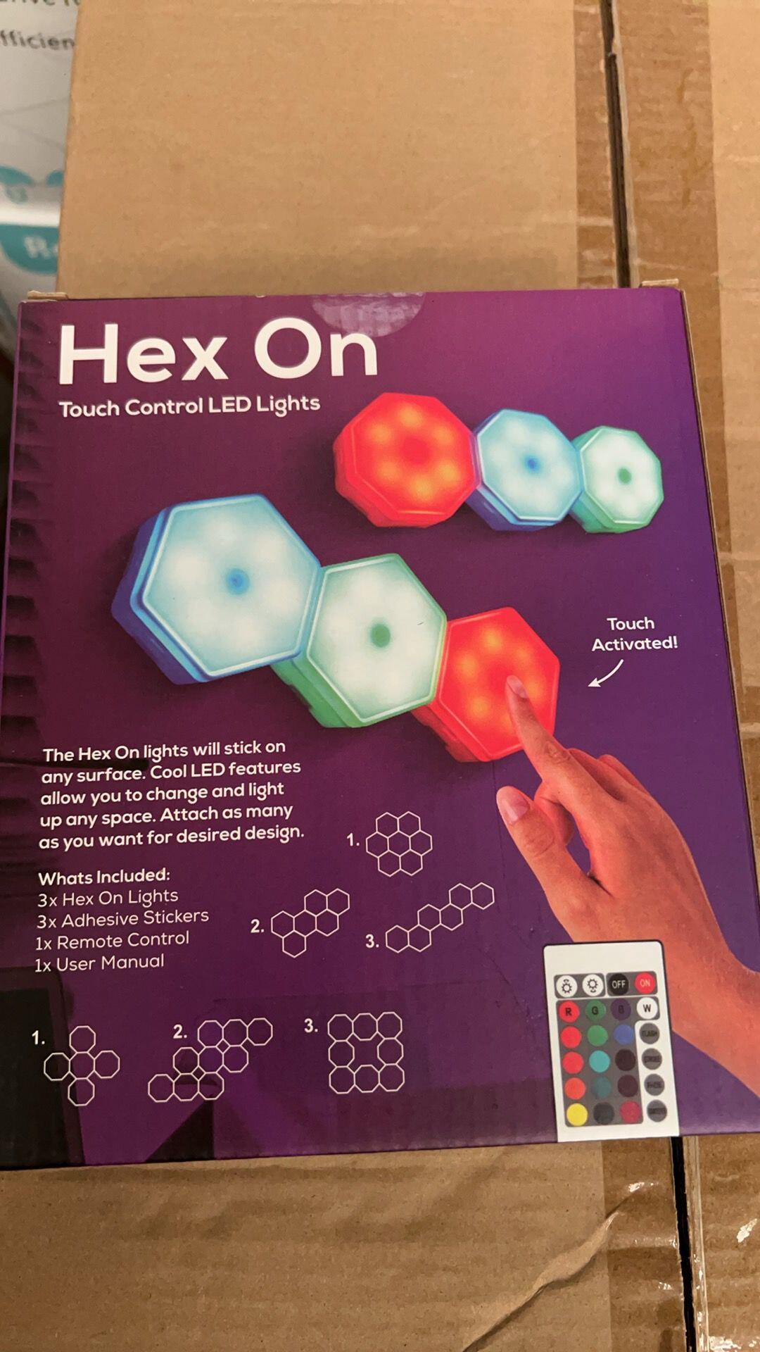 Luces Decorativas Hexagonales.