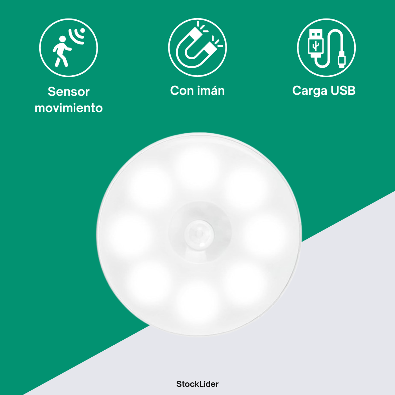 Luz de LED con sensor