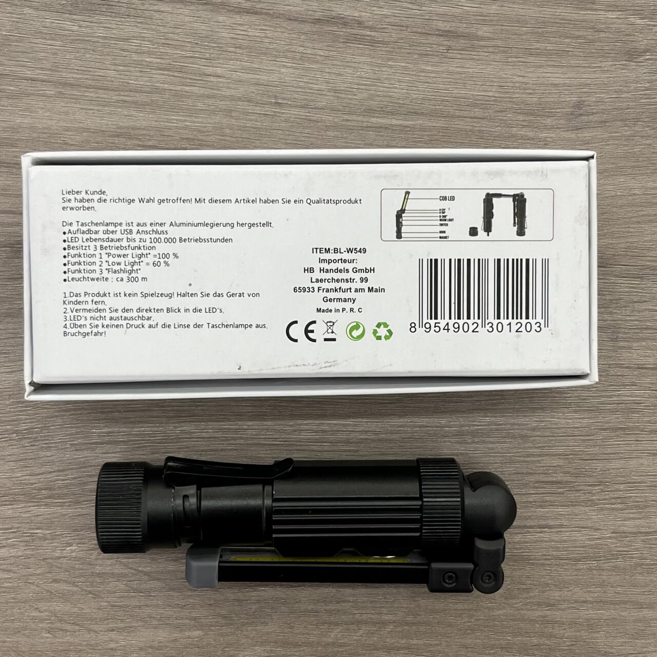 Lámpara Luz LED stick