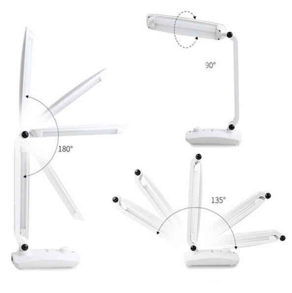 LED rechargeable desk lamp