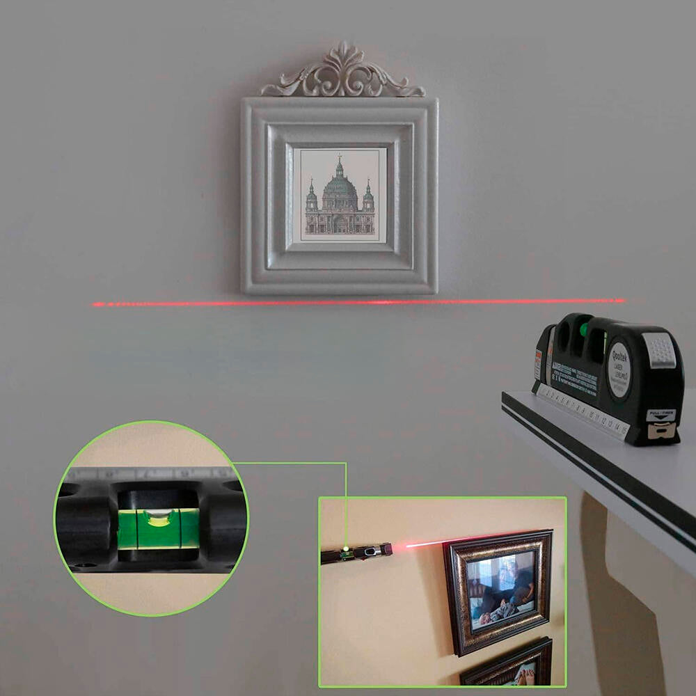 Nivel Láser, Herramienta para Bricolaje, Pintura y Pladur con Puntero Preciso