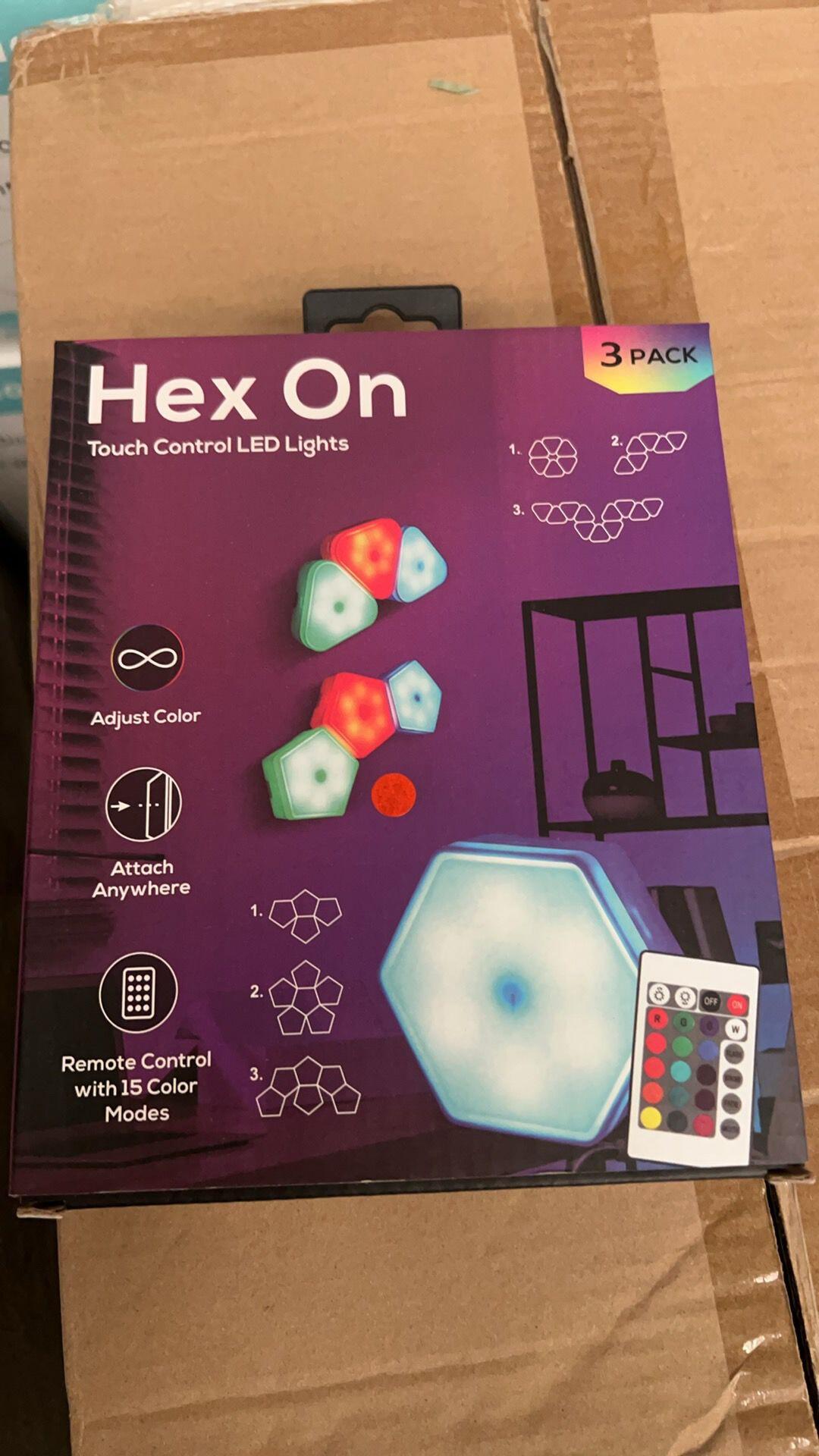 Luces Decorativas Hexagonales.