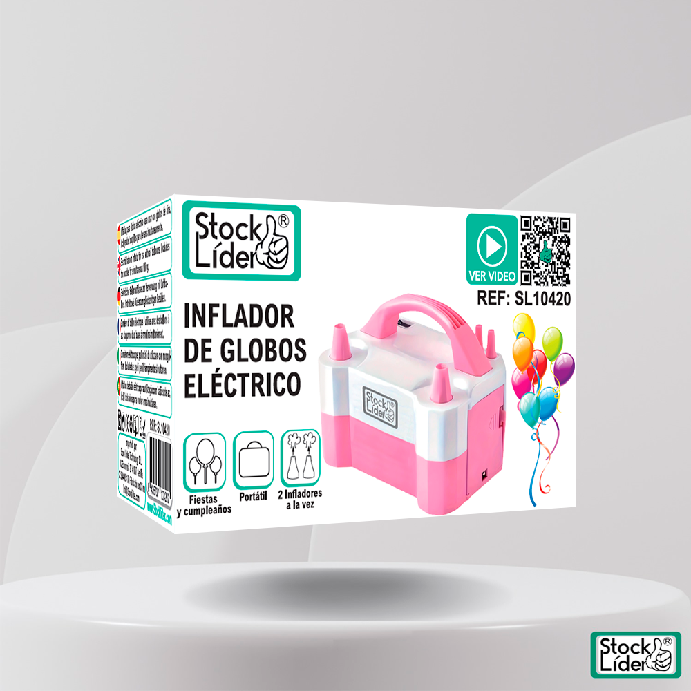 Inflador de globos eléctrico