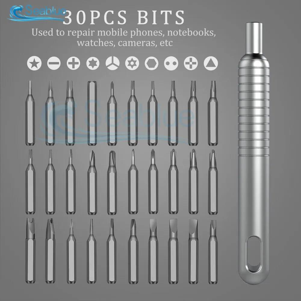 Juego de Destornillador 31 en 1 – Herramienta de Precisión Multiusos