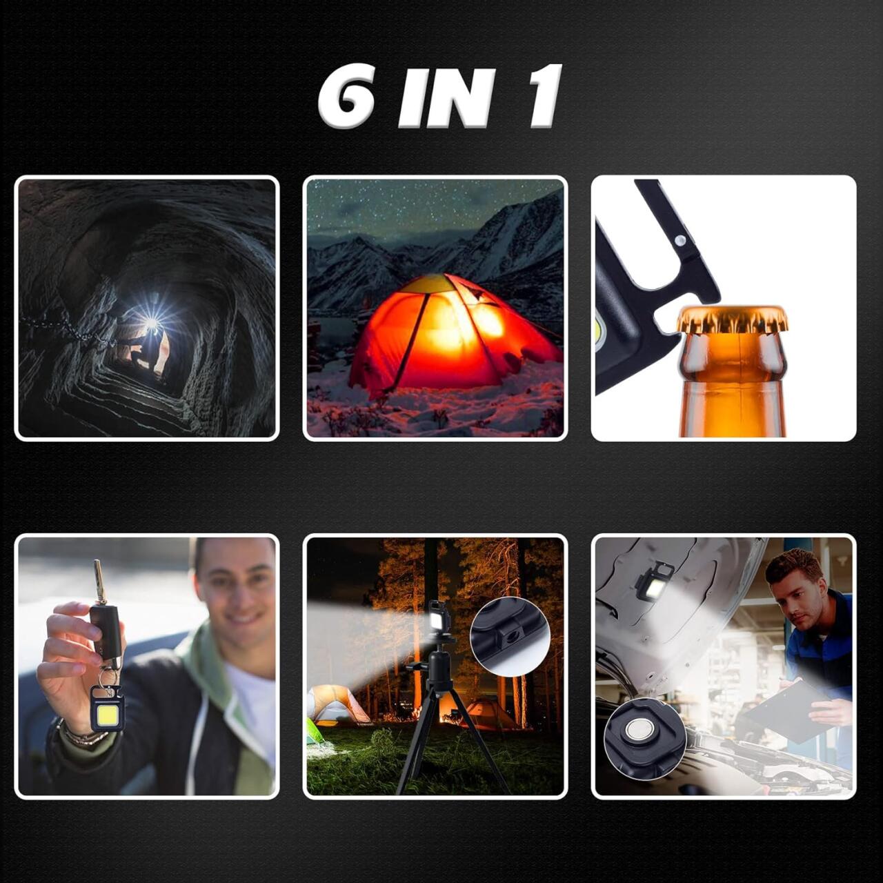 Mini linterna LED COB