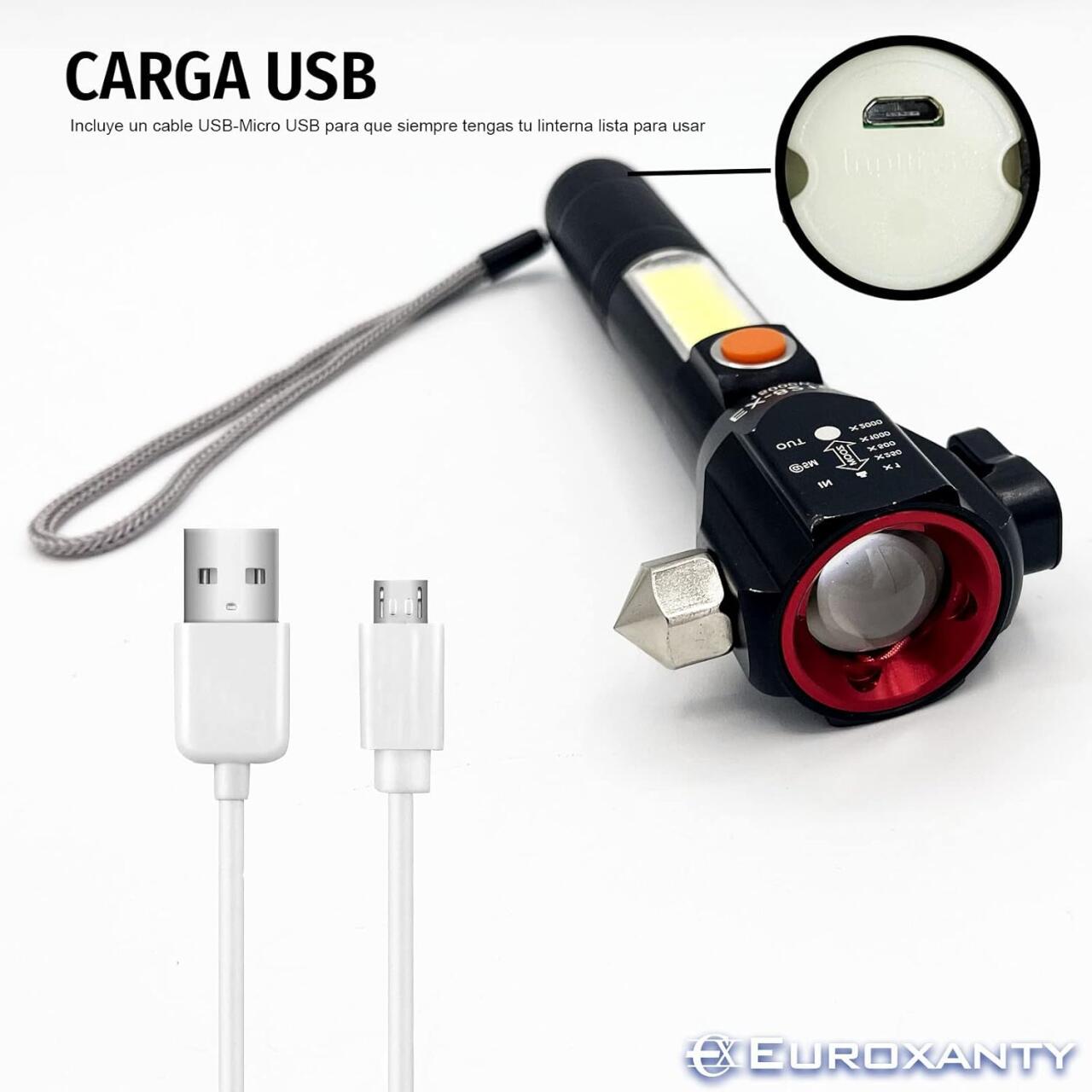 Linterna táctica LED