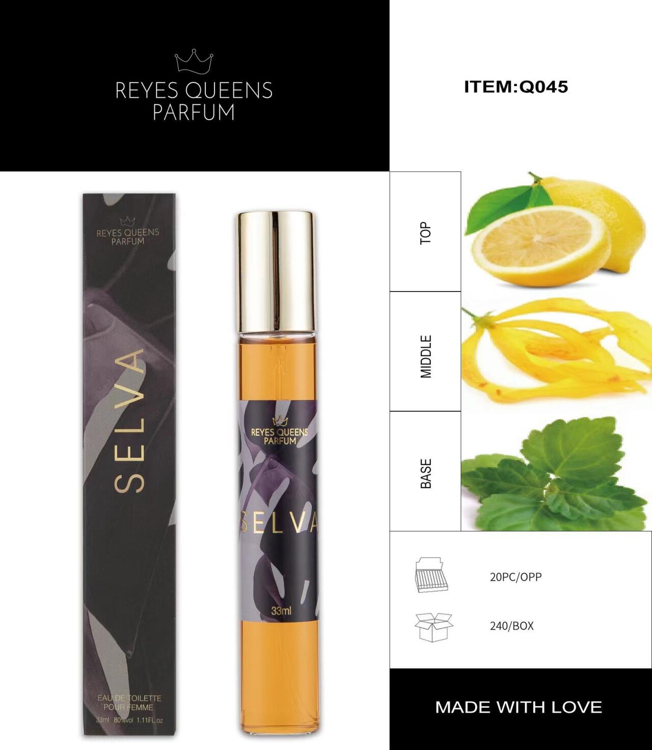 Perfume Eau de Toilette Selva pour Femme 33ml – Naturaleza Salvaje y Belleza Libre en un Solo Perfume