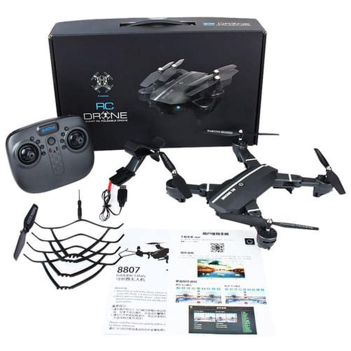 Dron Black 8807W con cámara 4K