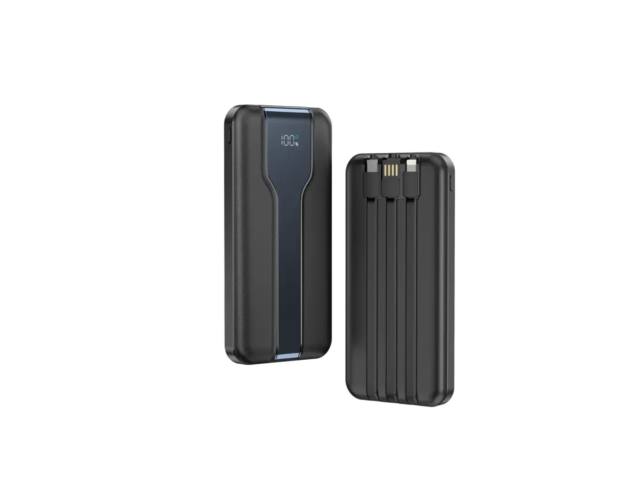 Fuente de Alimentación con Pantalla Digital + Cable – 10,000mAh de Carga Rápida y Precisa