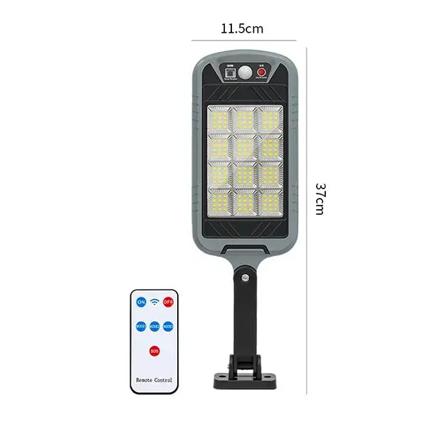 Luz solar para exteriores con sensor de movimiento mcon 3 modos, luz blanca, 144 LED