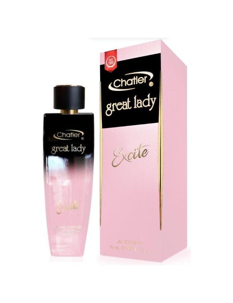 Perfume EAU DE PARFUM Great Lady Excite 100 ml – Chatler