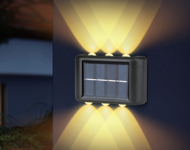 Luz solar 6 LEDS