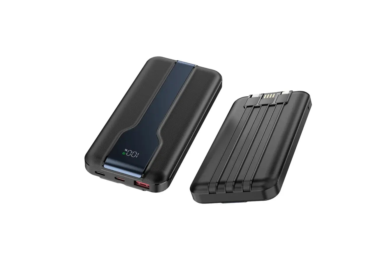 Fuente de Alimentación con Pantalla Digital + Cable – 10,000mAh de Carga Rápida y Precisa