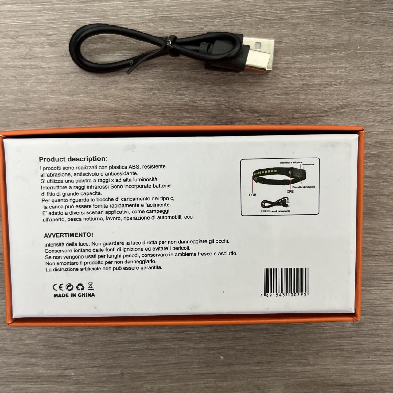 Linterna Cabeza para Exterior