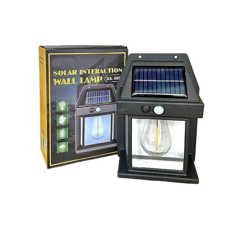 Solar interaction wall lamp