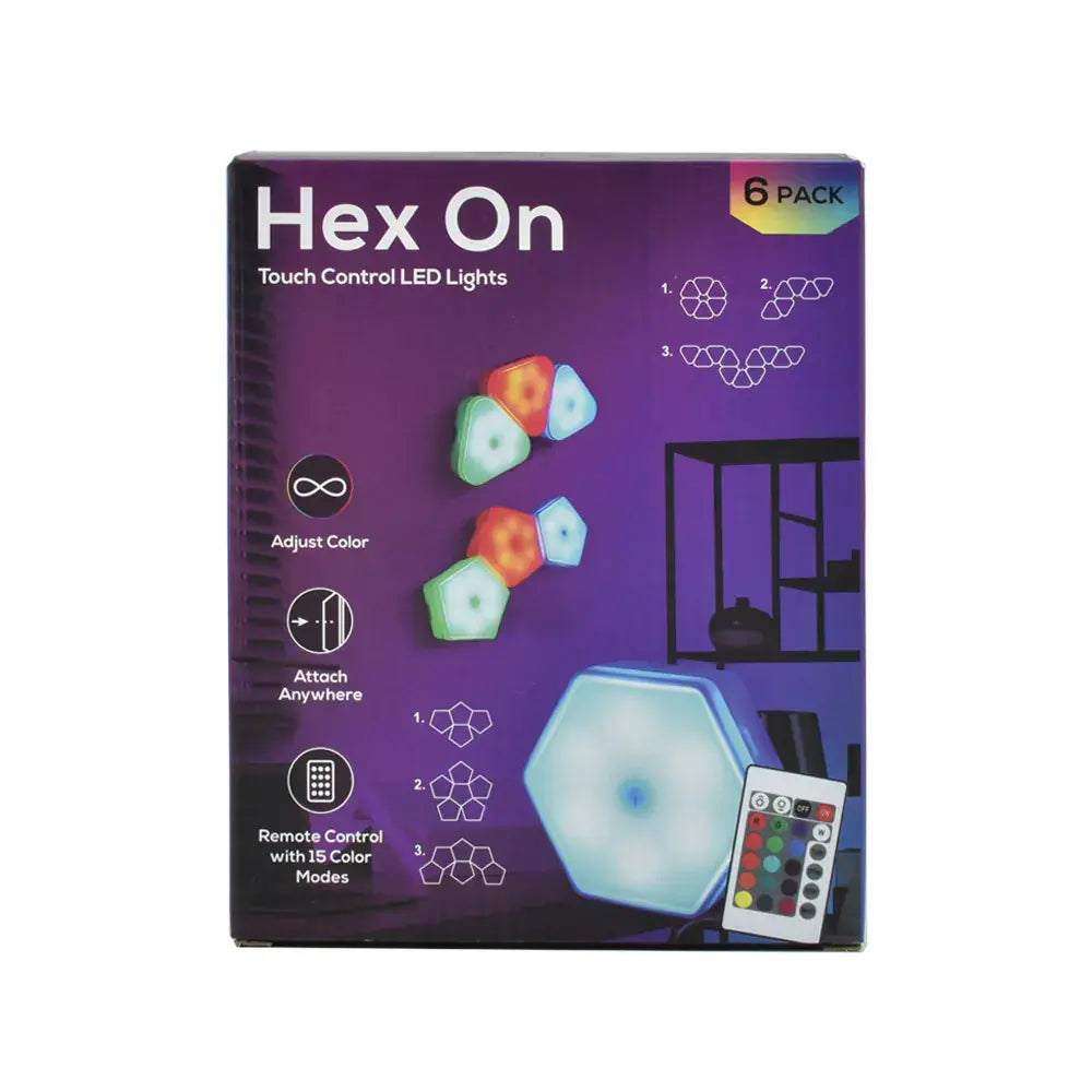 Luces Decorativas Hexagonales.