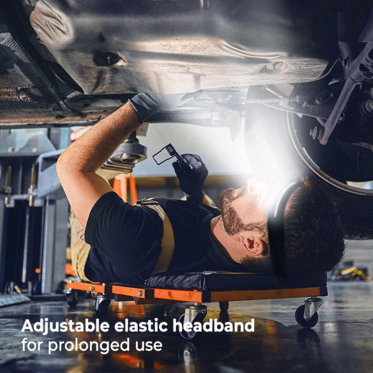 Faro LED Recargable con Sensor de Movimiento