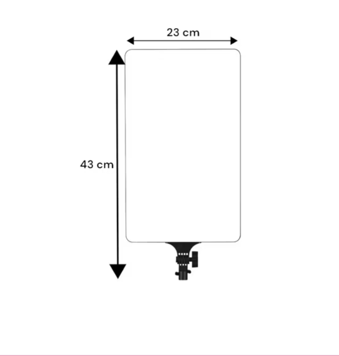 16 Inches LED Fill Light – Iluminación Profesional para Fotos y Videos