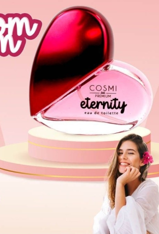 Perfume Eau de Parfum Boom Boom Cuore Eternity 25 ml (1 Unidad) – Miniatura Distintiva y Atractiva