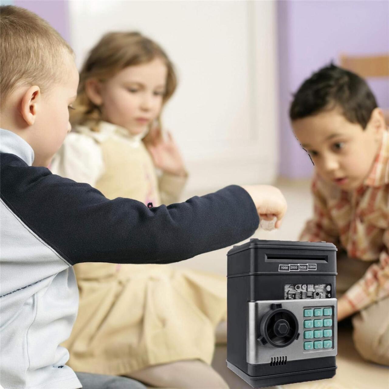 Hucha electrónica con contraseña