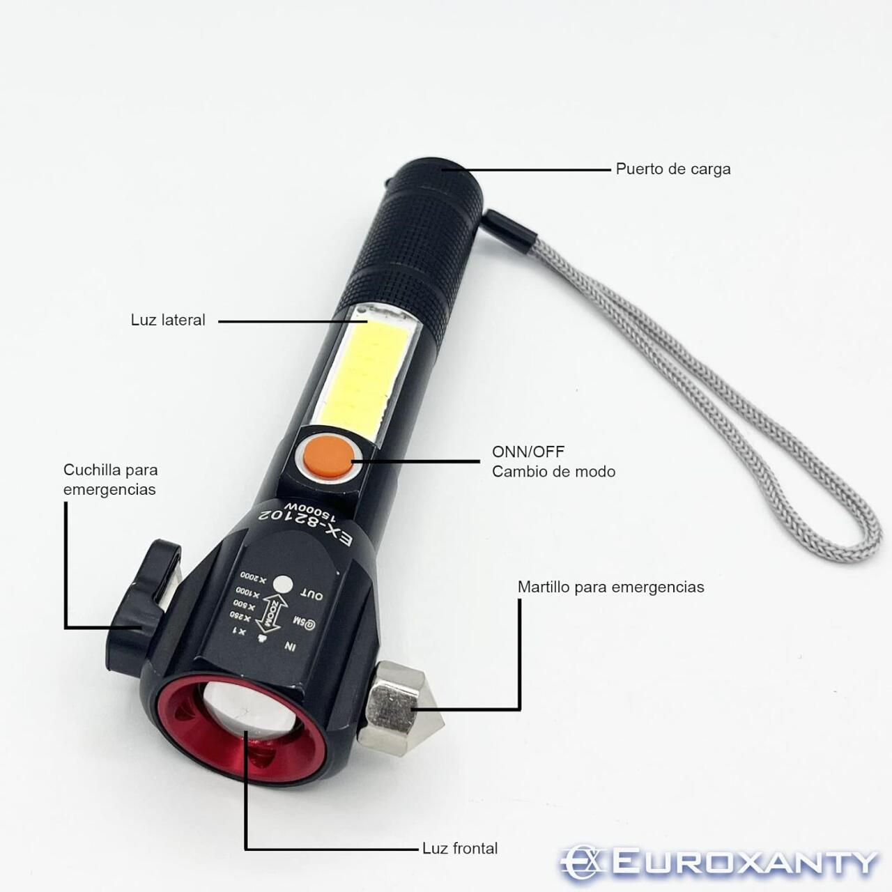 Linterna táctica LED