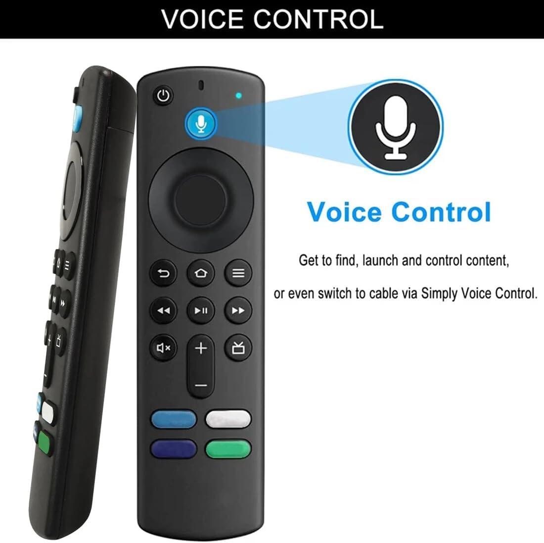 Mando a distancia con control de voz compatible con Amazon Fire TV Stick