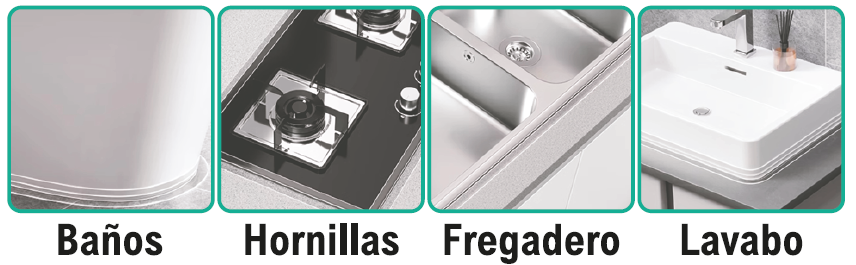 Cinta selladora anti-moho