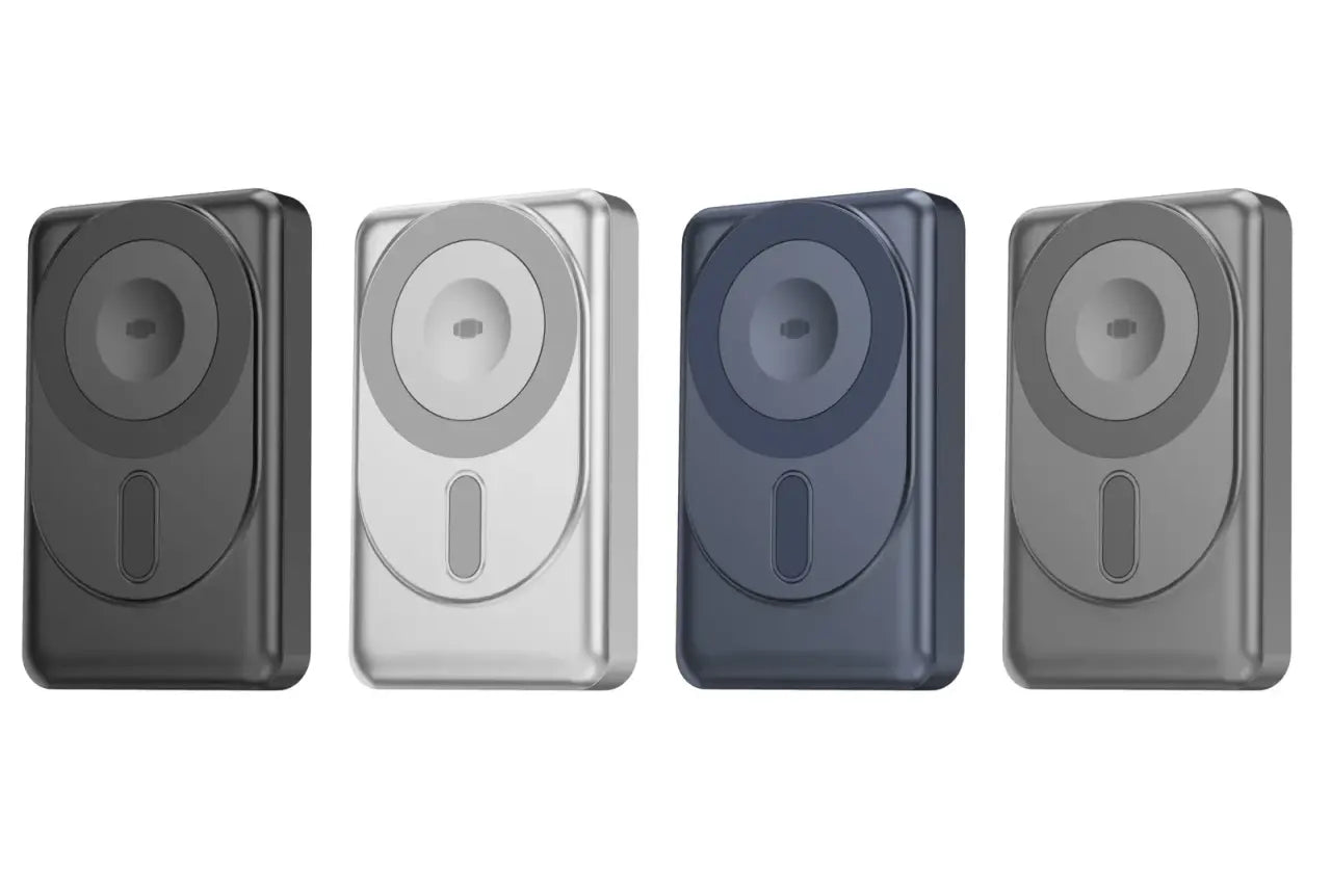 Cargador Inalámbrico Magnético 10,000mAh con Fuente de Alimentación por Cable – Doble Potencia, Doble Comodidad