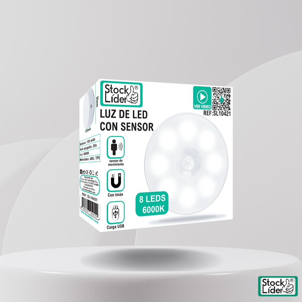 Luz de LED con sensor